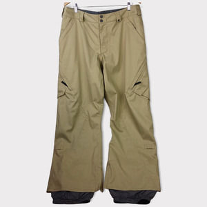 Burton Men's DryRide Khaki Snow Pants | M
